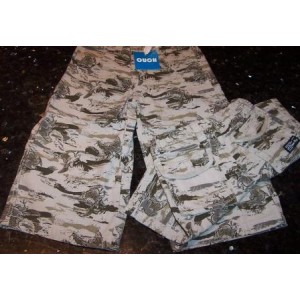Ouch Bird Camo Shorts